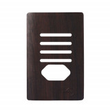 Placa p/ 4 Interruptores + tomada 4x2 - Novara Tabaco